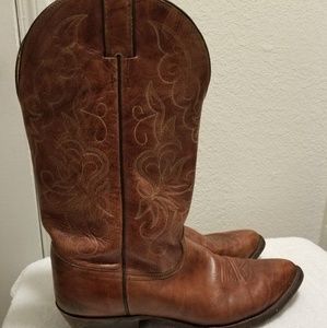 Vintage U.S.A. made Justin Cowboy boots